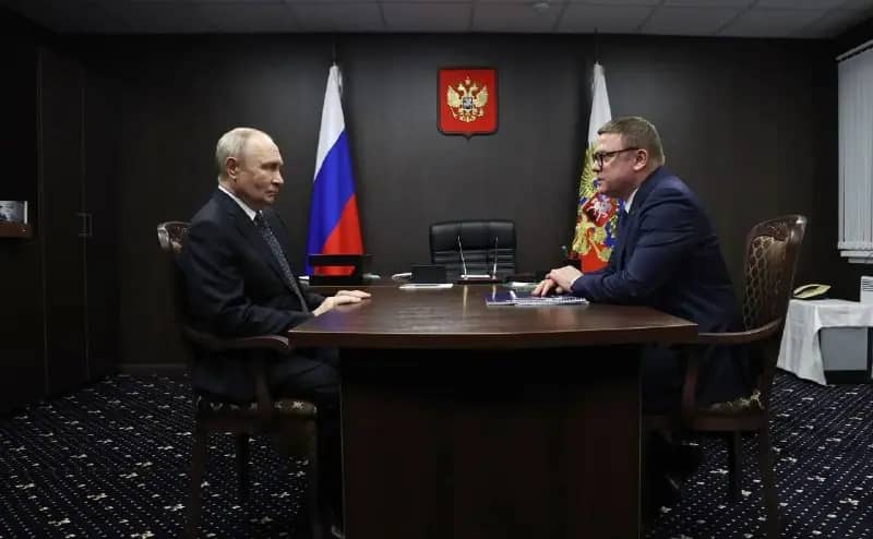 Путин встретился с Текслером на учениях ОДКБ под Чебаркулём