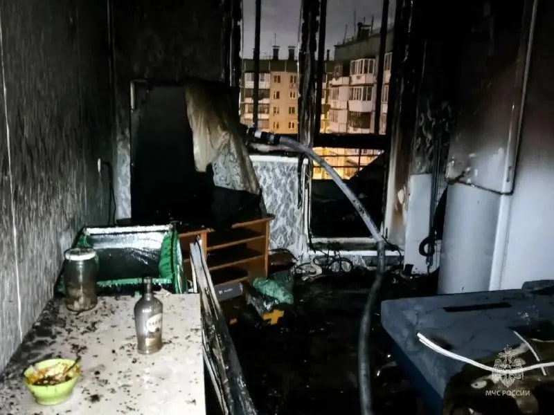 Житель Челябинска погиб при пожаре в десятиэтажке на улице 250-летия Челябинска