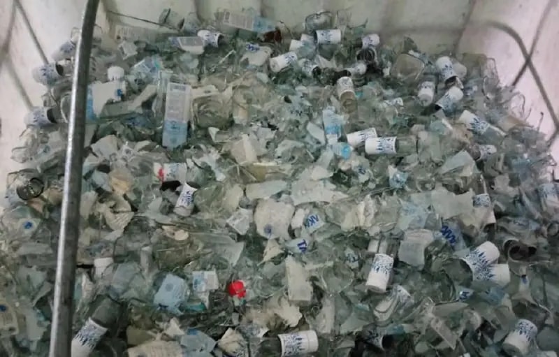 В Челябинске уничтожили 37,5 тонны нелегального алкоголя