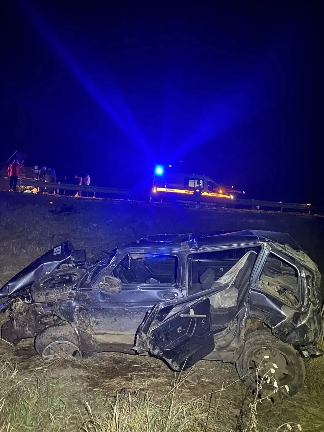 В Сосновском районе водитель Nissan Qashqai скрылся после ДТП на трассе М-5